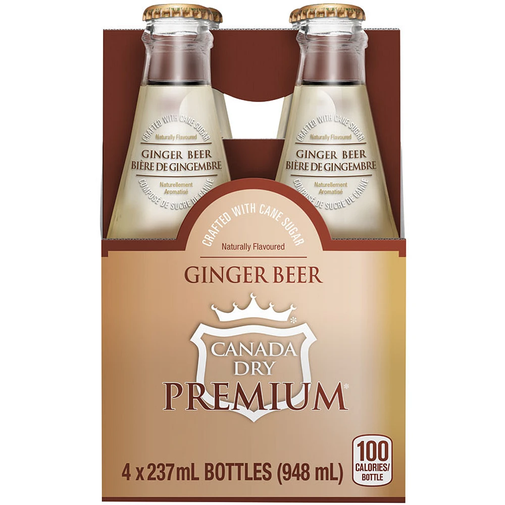 Canada Dry Premium - Ginger Beer - 4x237ml