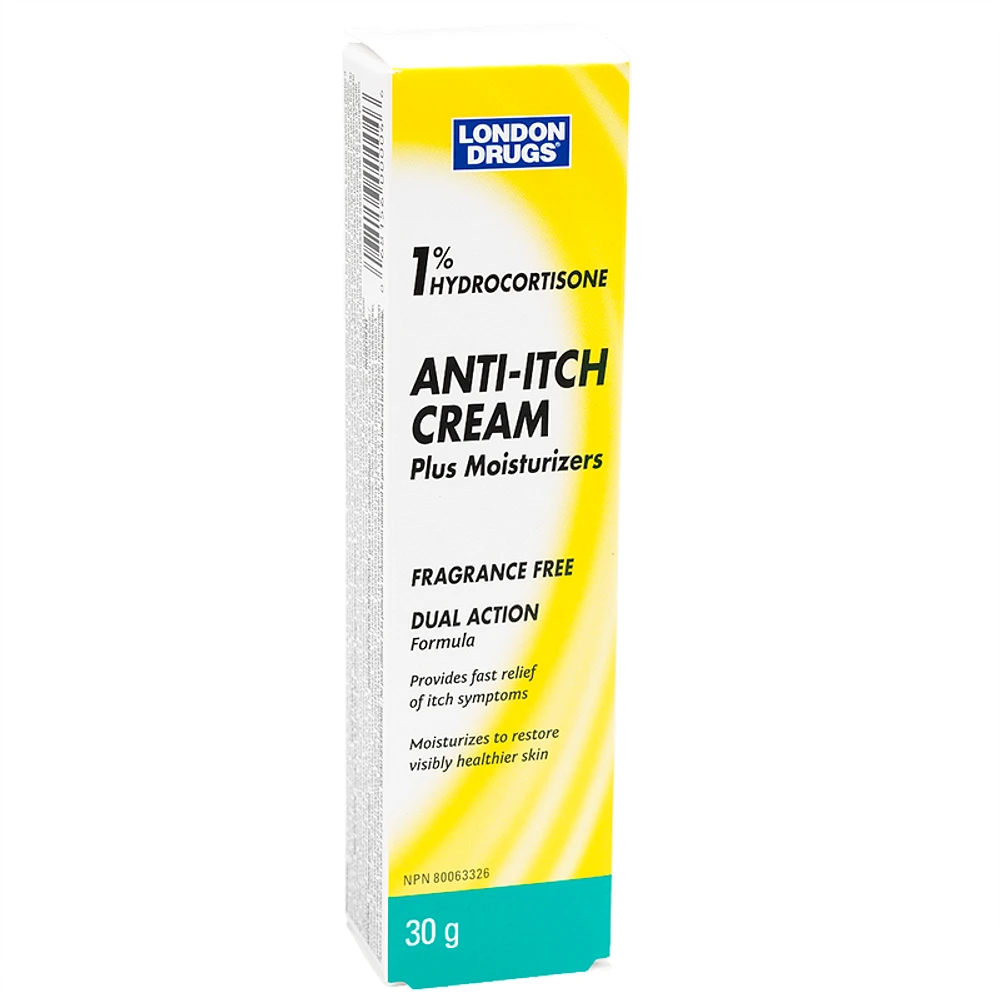 London Drugs Anti-Itch Cream - 1% Hydrocortisone - 30g