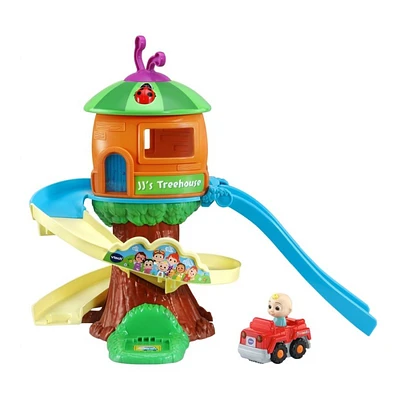 VTech Go! Go! Smart Wheels CoComelon Treehouse Track Set