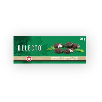 Ganong Delecto Dark Chocolate Peppermint Creams - 265g