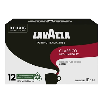 LavAzza K-Cup Pods - Classico - 12s