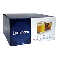 Luminarc Storage Jar with Lid - 4 x 14oz