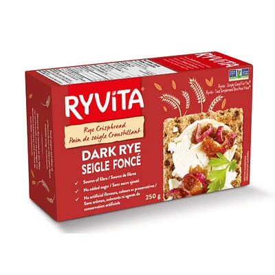 Ryvita Crispbread - Dark Rye - 250g