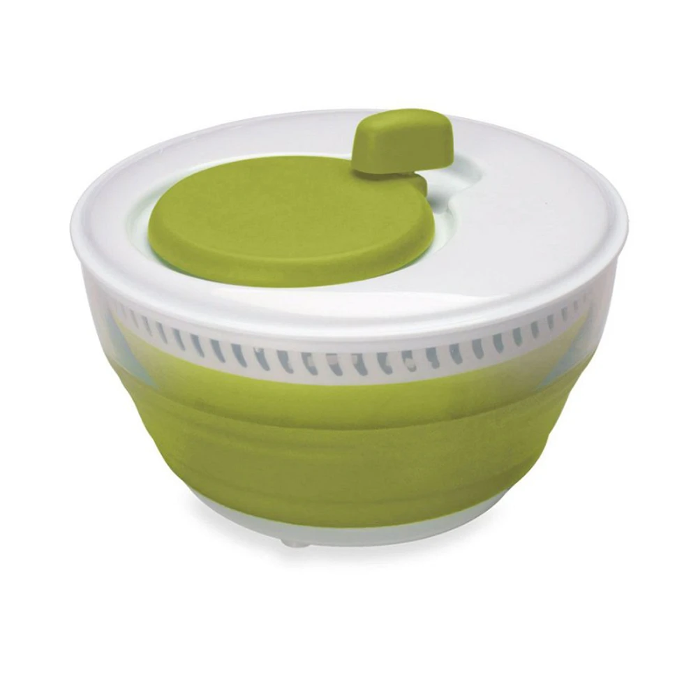 Starfrit Collapsible Salad Spinner - Green - 3L