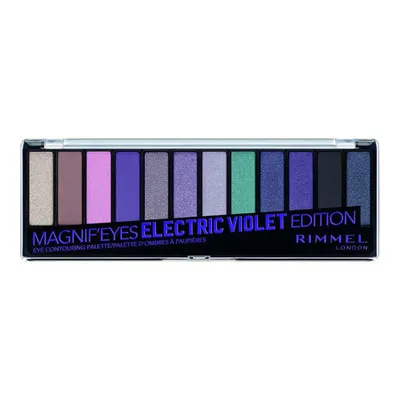 Rimmel London Magnif'Eyes Shadow Palette - Electric Violet