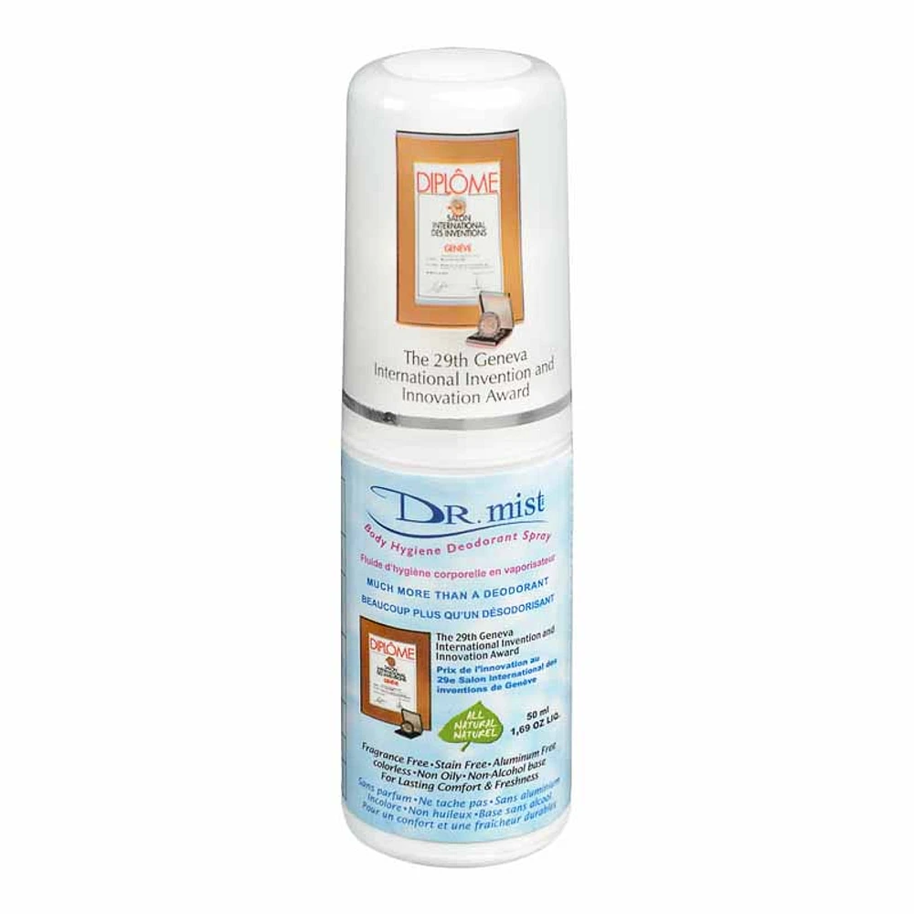 Dr. Mist Body Hygiene Deodorant Spray - 50ml