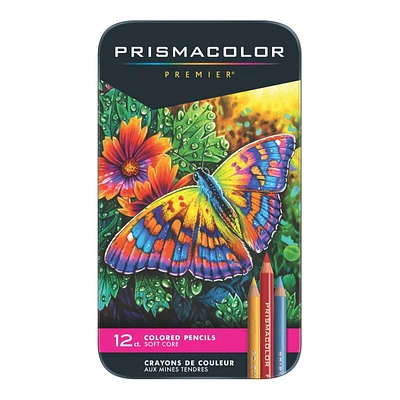 Prismacolor Premier Soft Core Colored Pencil Set - Assorted - 12 piece