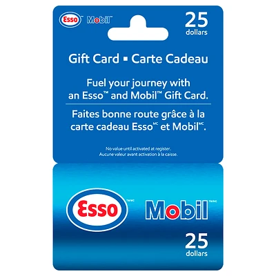 Esso Gift Card - $25