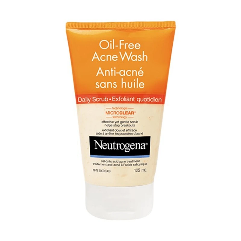 Neutrogena Oil-Free Acne Wash Daily Scrub - 125ml