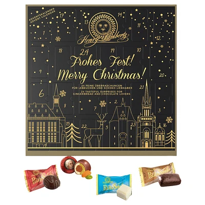 Henry Lambertz Advent Calendar with Gingerbread and Chocolate - 290g