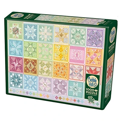 Star Quilt Seasons Puzzle - 1000 Piece