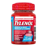 Tylenol Muscle & Body Caplets - 110's