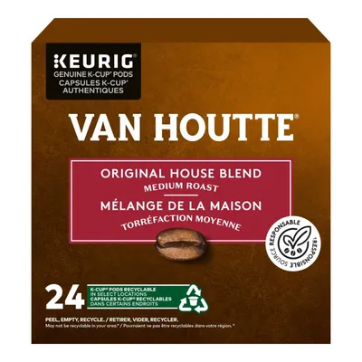 Van Houtte Original House Blend Coffee Pods - Arabica - 24s