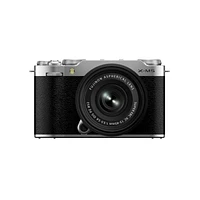 PRE-ORDER: Fujifilm X Series X-M5 Mirrorless Digital Camera with 15-45mm OIS PZ Lens - Silver - 600024326