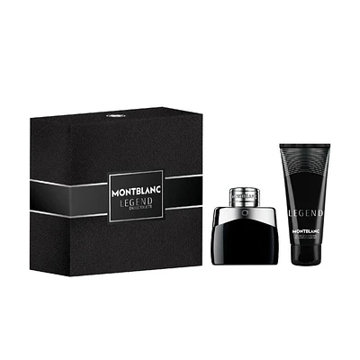 Montblanc Legend Eau de Toilette Christmas Gift Set for Men - Black - 2 piece