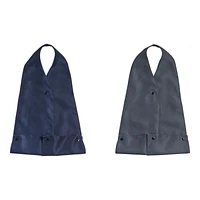 Drive Adult Bib Scarf Set - Blue/Grey - 2 piece