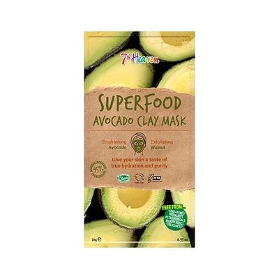 7th Heaven Superfood Avocado Clay Mask - 10g