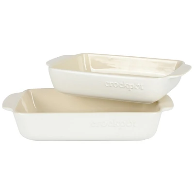 Crock Pot Bakeware Set - 3.5qt/2.5qt