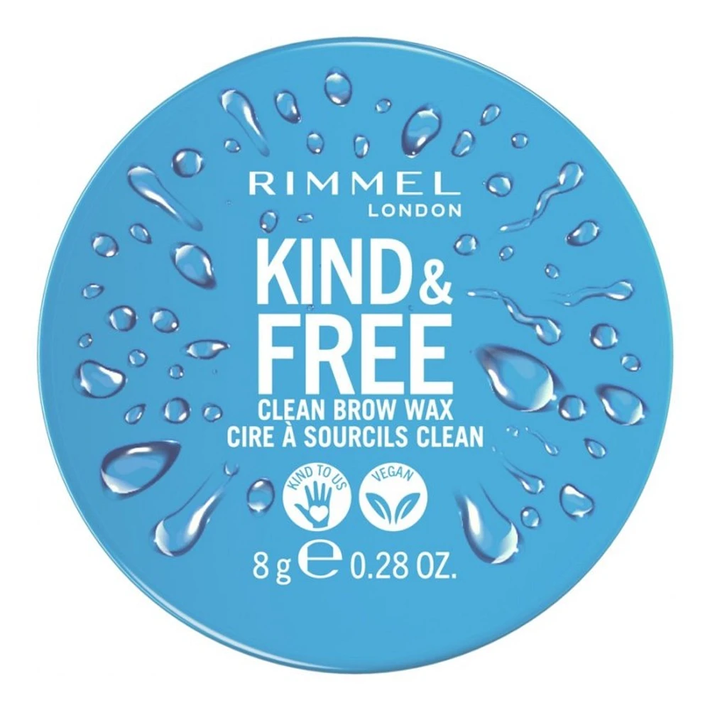 Rimmel London Kind & Free Clean Brow Wax - Clear