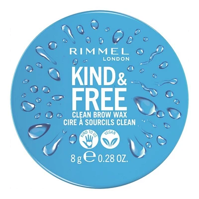 Rimmel London Kind & Free Clean Brow Wax - Clear