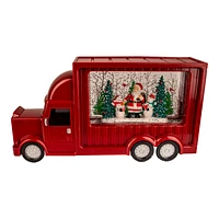 Danson Decor Decorative Sculpture - Truck with Winter Santa Scene