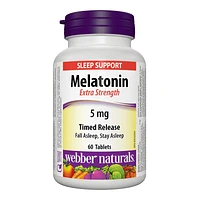 Webber Naturals Extra Strength Melatonin - 5mg - 60s