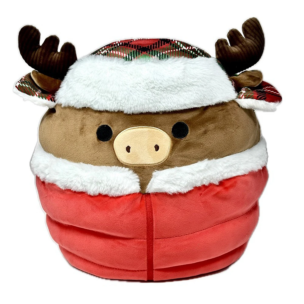 Squishmallows Holiday Plush Toy - Maurice Moose - 12 Inch - 12 x 10 x 6 Inches