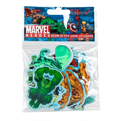 Marvel Heroes Glow in the Dark Stickers