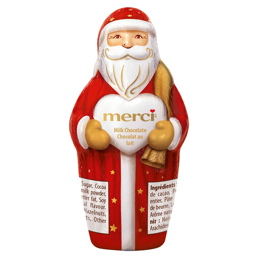 Merci Hollow Milk Chocolate Santa - 120g