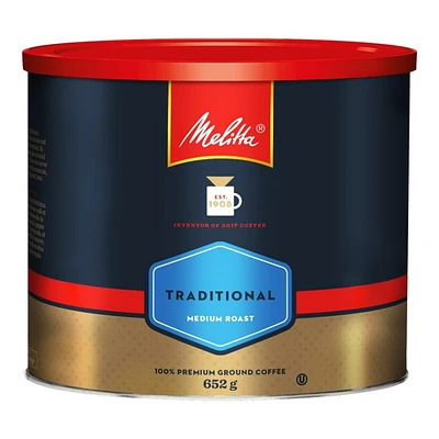 Melitta Traditional Ground Coffee - 652g