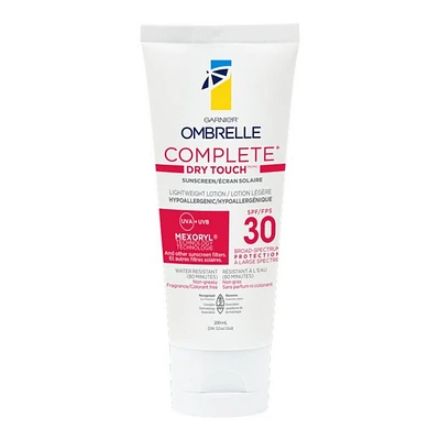 Garnier Ombrelle Complete Dry Touch Sunscreen Lotion - SPF 30 200ml