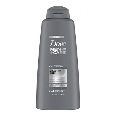 Dove Men+Care Complete Care Shampoo/Conditioner - 750ml