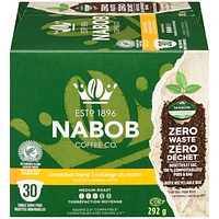 Nabob Zero Waste Coffee Pods - Breakfast Blend - 30s