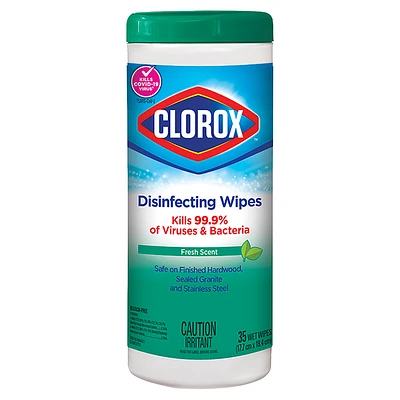 Clorox Disinfecting & Cleaning Wipes - Fresh Scent - 35's