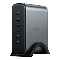 Satechi 6-Port USB-C PD GaN Charger - Space Gray - ST-C200GM-US