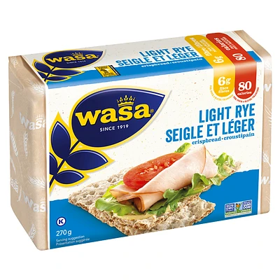 Wasa Light Rye Crispbread - 270g