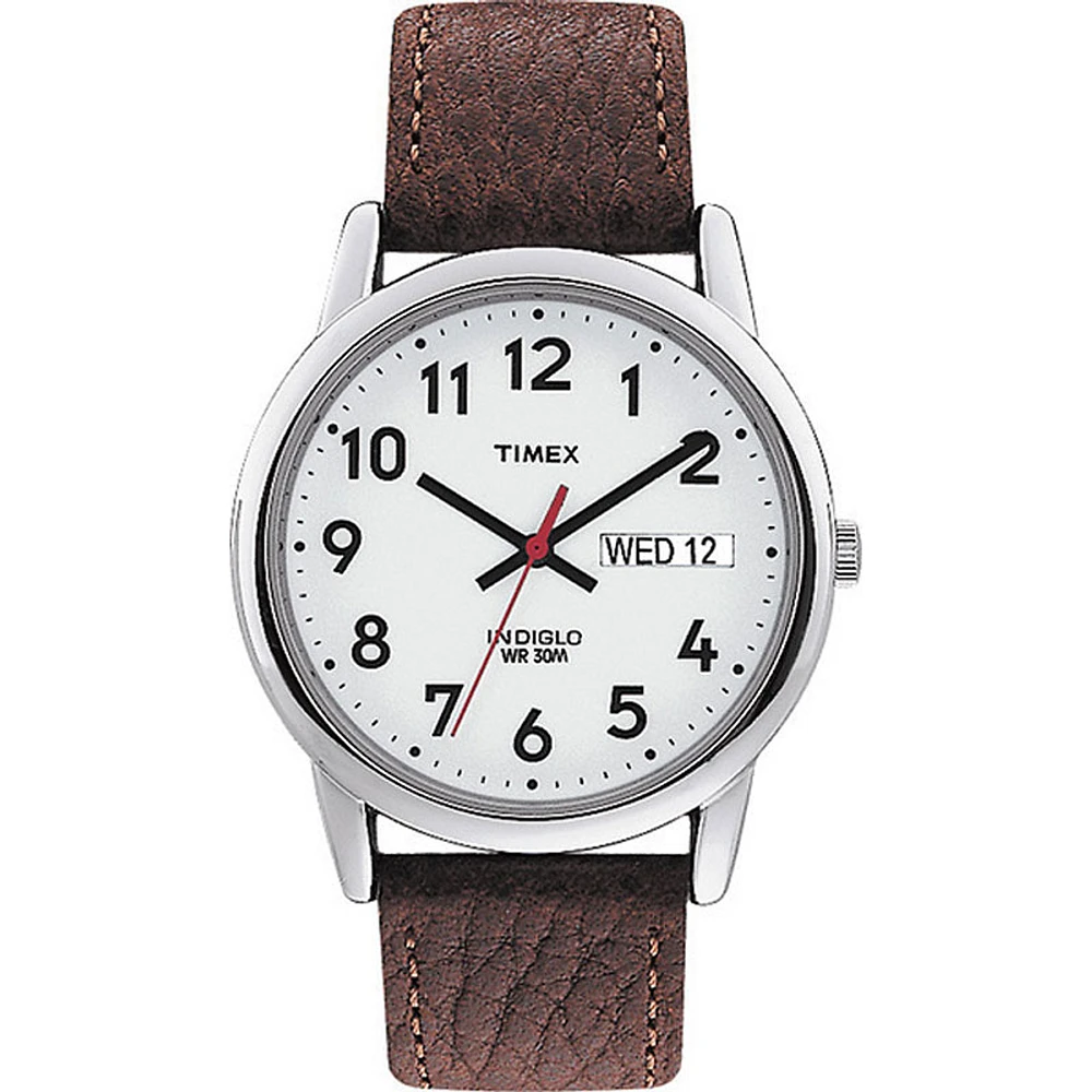 Timex Classics Men's Watch - Silver/Brown - 20041