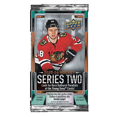 2023-24 NHL Upper Deck Hockey Series 2 Booster Sports Trading Cards