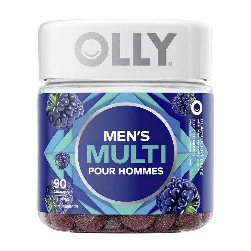 OLLY The Perfect Men's Multi - Blackberry Blitz - 90s