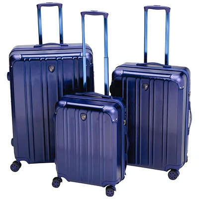 Heys Duotrak 3 pc Luggage Set - Navy