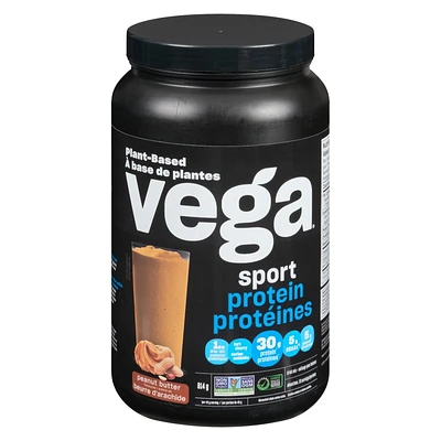 Vega Sport Protein Powder Drink Mix - Peanut Butter - 814g