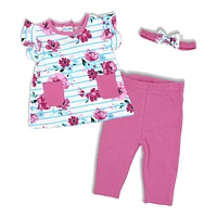 Lily & Jack Clothing Set - Pink - 3 piece