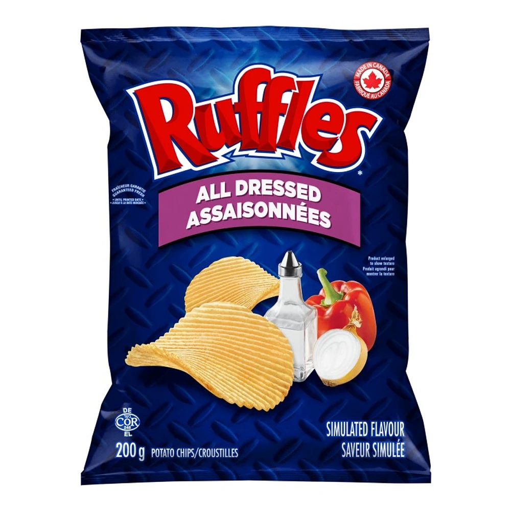 Ruffles Potato Chips - All Dressed