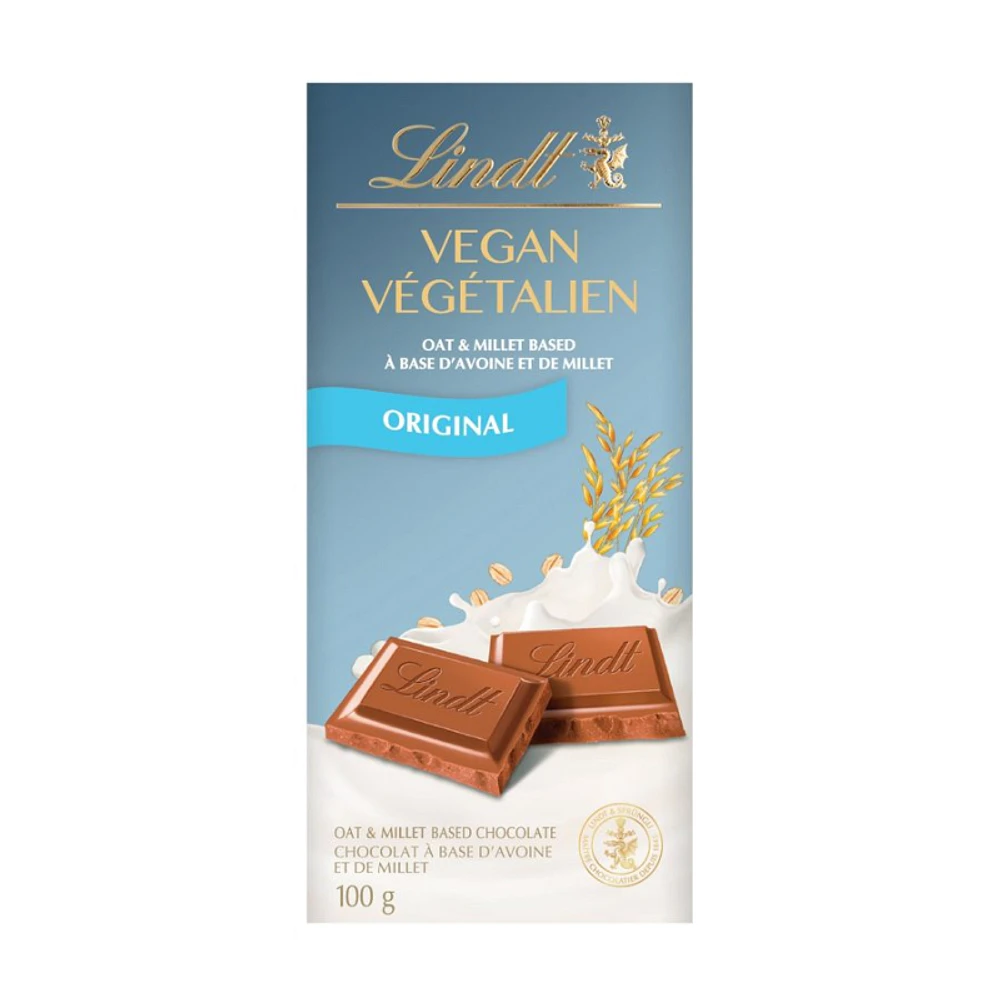 Lindt Vegan Chocolate Bar - Original - 100g