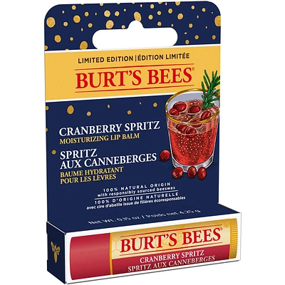 Burt's Bees Moisturizing Lip Balm - Cranberry Spritz - 4.25g