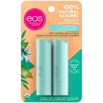 eos Lip Balm - Sweet Mint - 2 x 4g