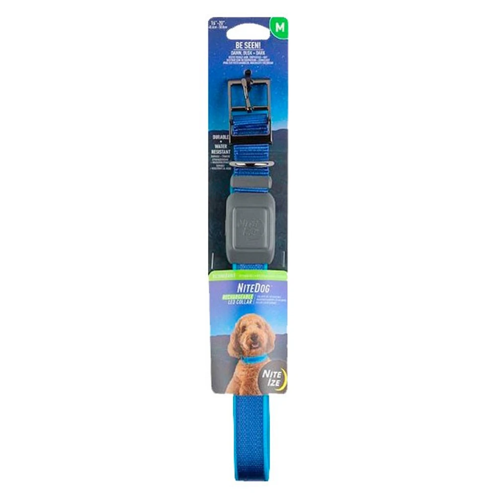 Nite Ize NiteDog Rechargeable LED Collar - Blue