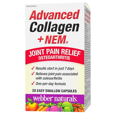 Webber Naturals Advanced Collagen + NEM - 30s