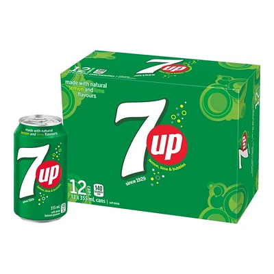 7UP Lemon Lime - Pack of 12