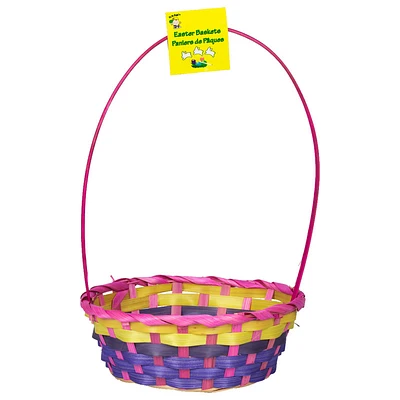 Easter Fancy Weave Basket - Assorted